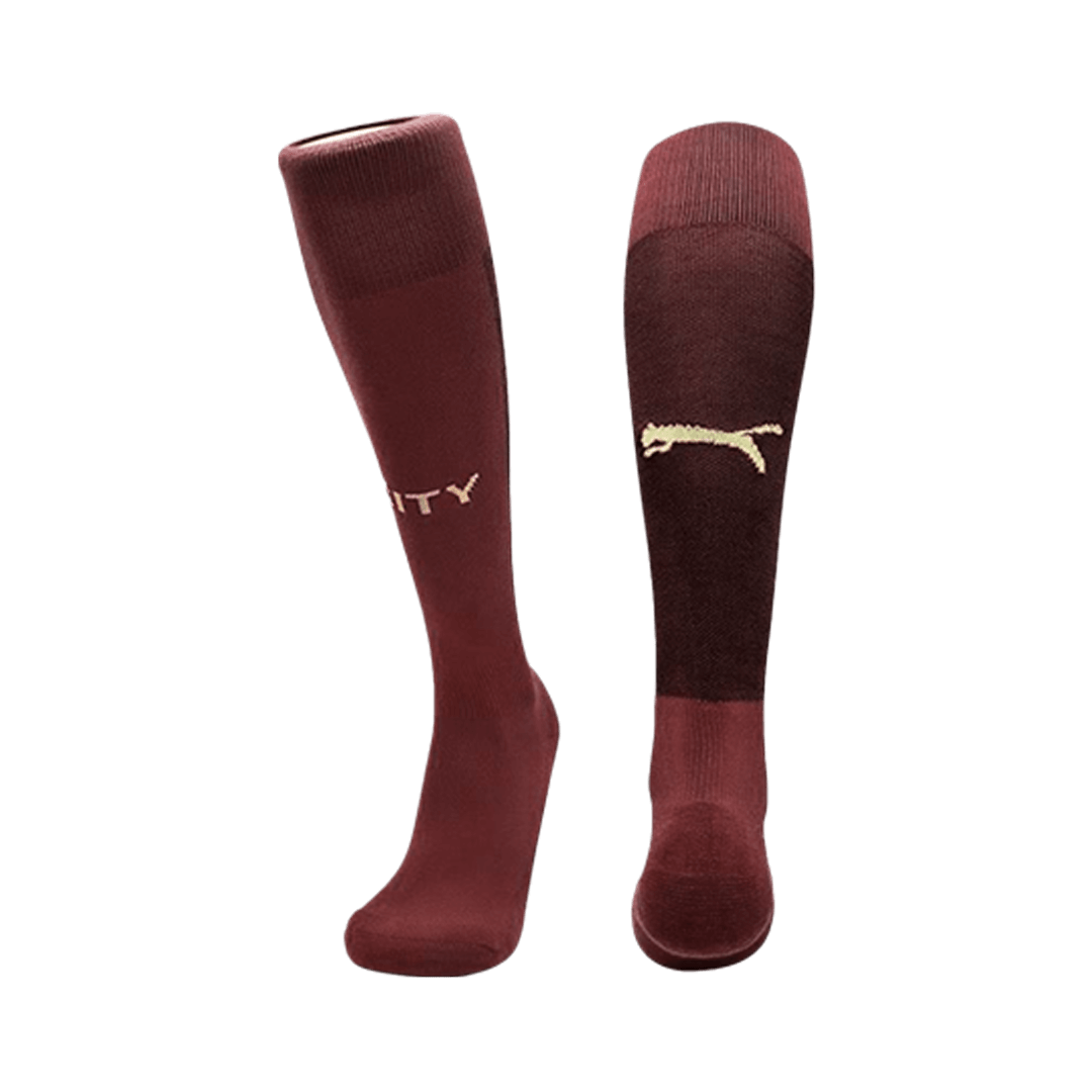 Manchester City Third Away Soccer Socks 2024/25 Top Soccer Jerseys Store