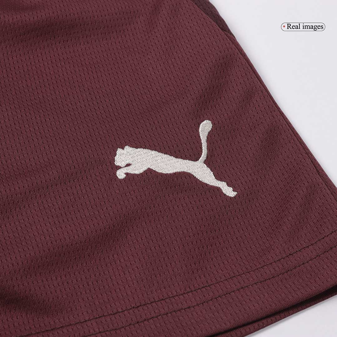 Kid's Manchester City Third Away Soccer Jersey Kit(Jersey+Shorts) 2024/25 Top Soccer Jerseys Store