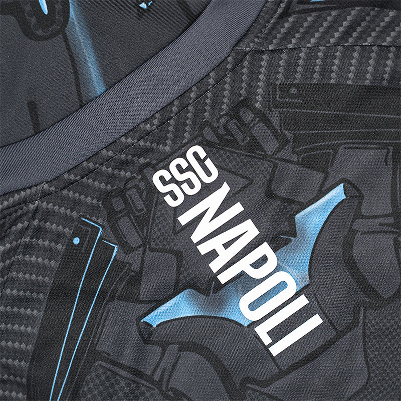 SSC Napoli Ebony Training Soccer Jersey 2025/26 Top Soccer Jerseys Store