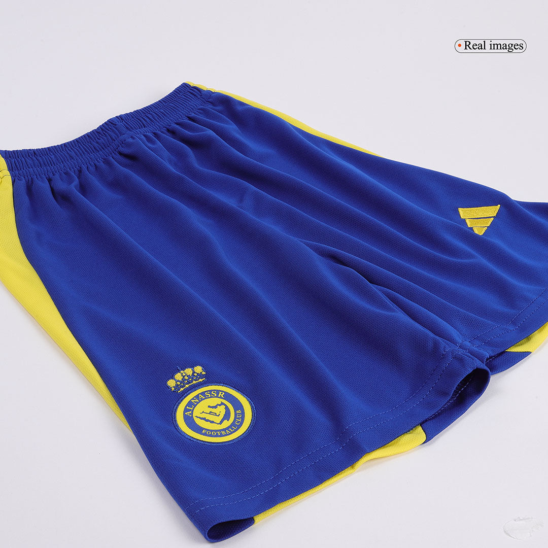 Kid's Al Nassr Home Soccer Jersey Kit(Jersey+Shorts) 2024/25 Top Soccer Jerseys Store