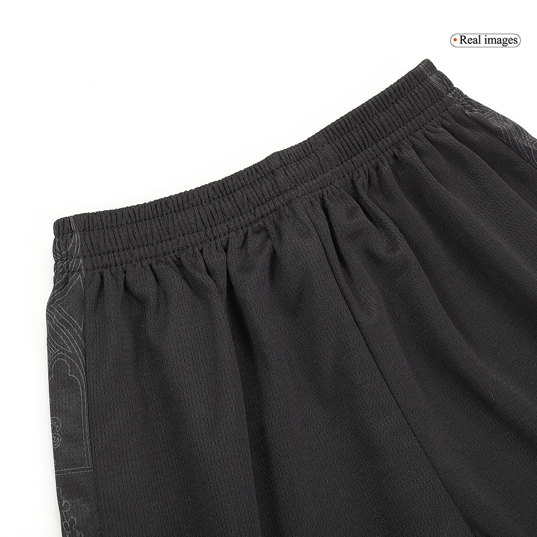 Kid's AC Milan x Pleasures Fourth Away Soccer Jersey Kit(Jersey+Shorts) 2023/24 Top Soccer Jerseys Store