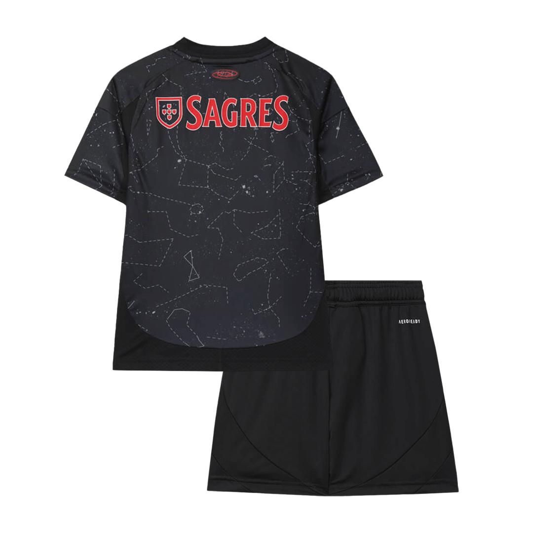 Kid's Benfica Away Soccer Jersey Kit(Jersey+Shorts) 2024/25 Top Soccer Jerseys Store
