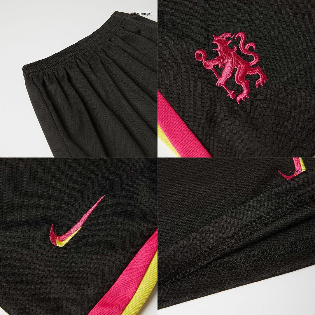 Kid's Chelsea Third Away Soccer Jersey Kit(Jersey+Shorts) 2024/25 Top Soccer Jerseys Store