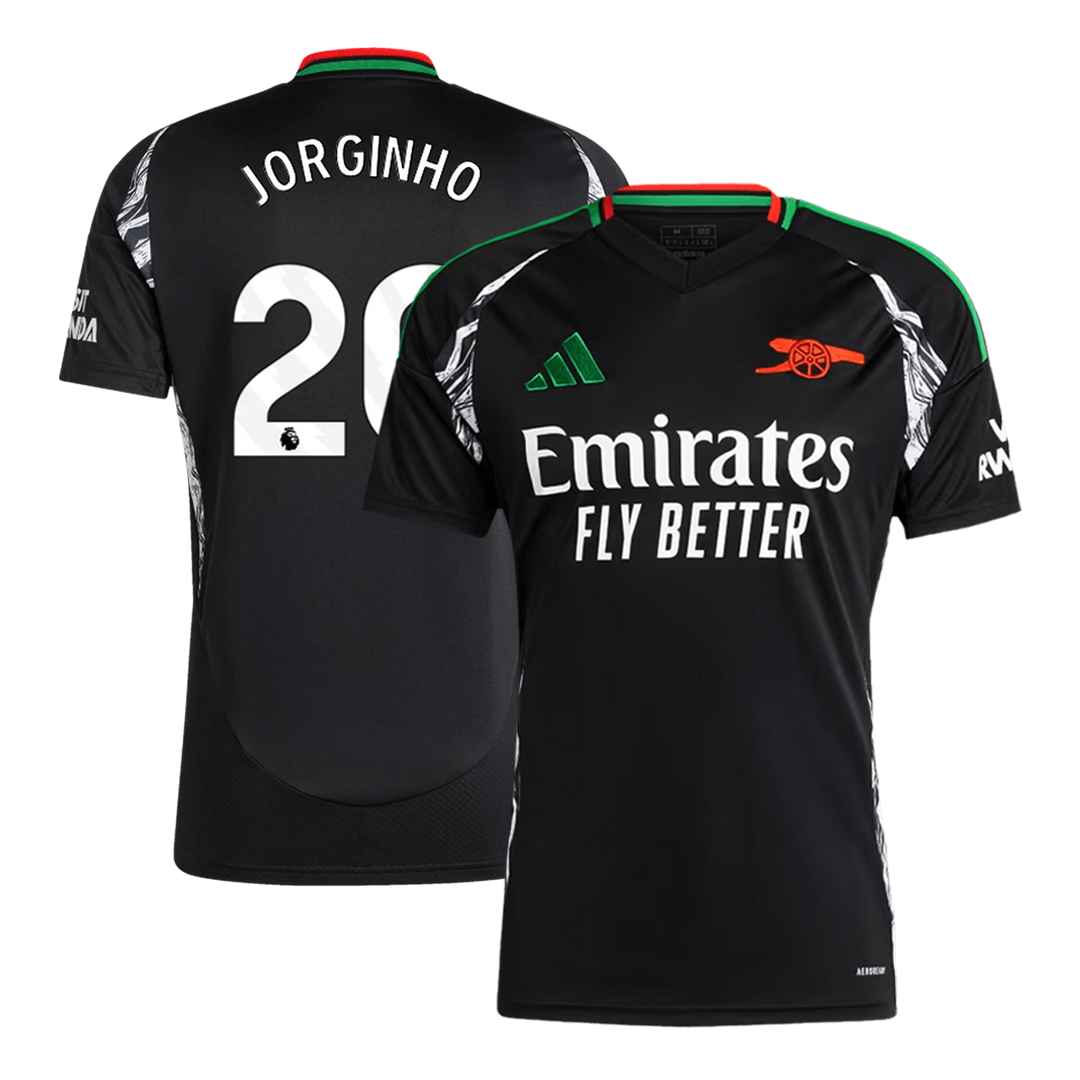 JORGINHO #20 Arsenal Away  Soccer Jersey 2024/25 Top Soccer Jerseys Store
