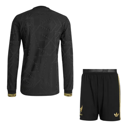 Player Version Mexico Third Away Long Sleeve Jerseys Kit 2025- Gold Cup Go Game Wear