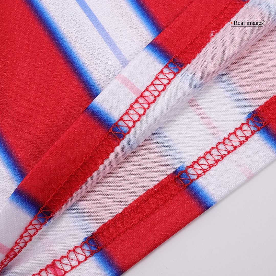 Kid's Atletico Madrid Home  Soccer Jersey Kit(Jersey+Shorts+Socks) 2024/25 Top Soccer Jerseys Store