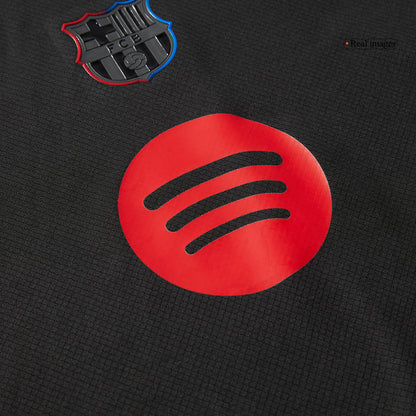 Kid's Barcelona Away  Soccer Jersey Kit(Jersey+Shorts) 2024/25 - Spotify Logo Without Text Top Soccer Jerseys Store