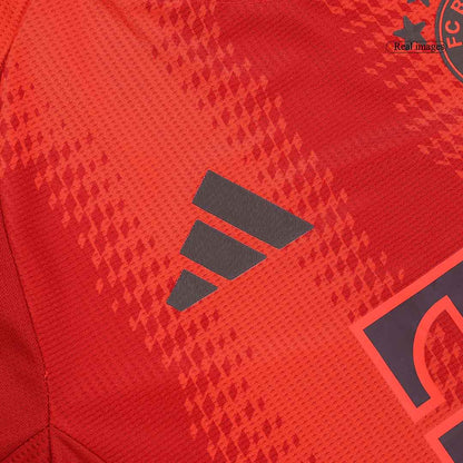 Player Version M?LLER #25 Bayern Munich Home  Soccer Jersey 2024/25 Top Soccer Jerseys Store