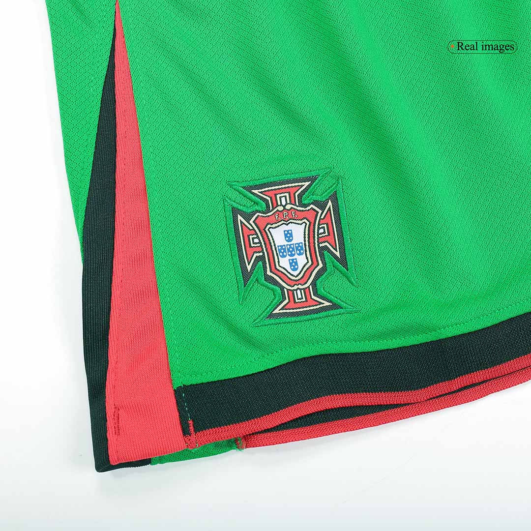 Portugal Home Soccer Shorts Euro 2024 Go Game Wear