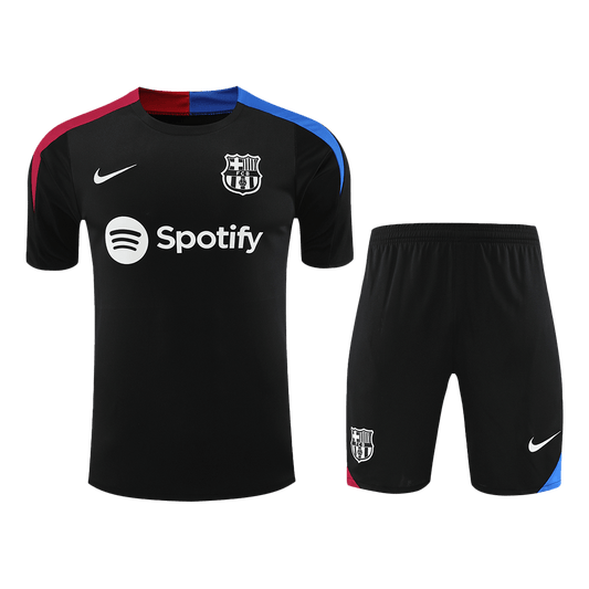 Barcelona Pre-Match  Soccer Jersey Kit(Jersey+Shorts) 2024/25 Top Soccer Jerseys Store