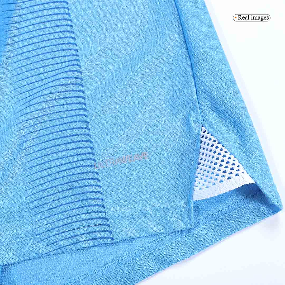 Player Version HAALAND #9 Manchester City Home  Soccer Jersey 2023/24 Top Soccer Jerseys Store