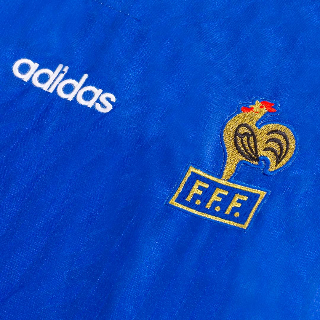 Retro 1994 France Home  Soccer Jersey Top Soccer Jerseys Store