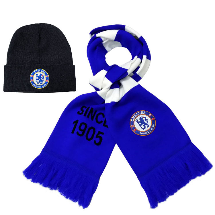 Cozy Knit Beanie and Scarf Combo topsoccerjerseys.com