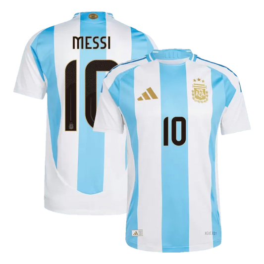Player Version MESSI #10 Argentina Soccer Jersey 2024 Go Game Wear