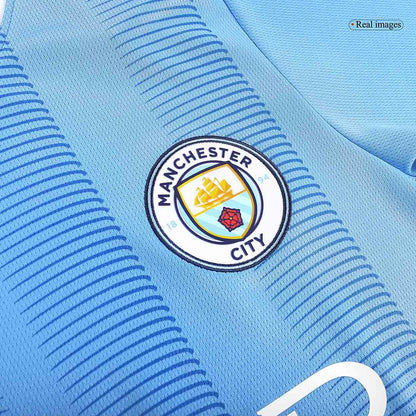 CHAMPIONS #24 Manchester City Home  Soccer Jersey 2023/24 Top Soccer Jerseys Store