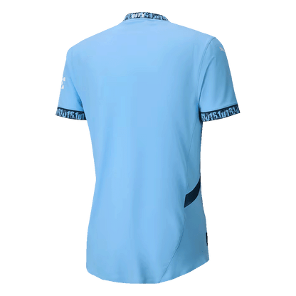 Player Version Manchester City Home  Soccer Jersey 2024/25 Top Soccer Jerseys Store