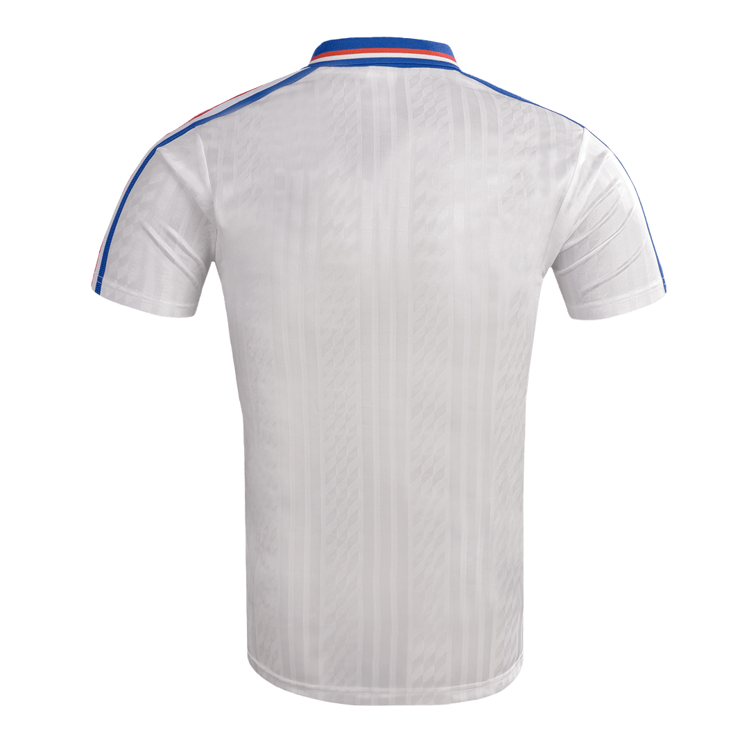 Retro 1994 France Away  Soccer Jersey Top Soccer Jerseys Store