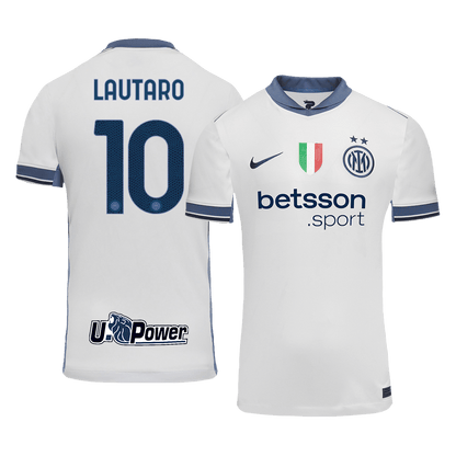 LAUTARO #10 Inter Milan Away  Soccer Jersey 2024/25 Top Soccer Jerseys Store