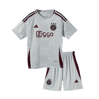 Kid's Ajax Third Away  Soccer Jersey Kit(Jersey+Shorts) 2024/25 Top Soccer Jerseys Store
