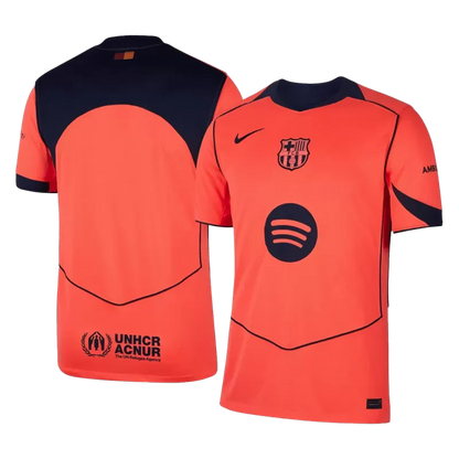Barcelona Third Away Soccer Jersey 2025/26- Spotify Logo Without Text Top Soccer Jerseys Store