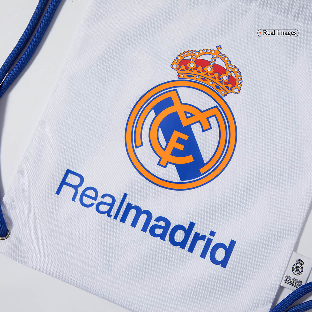 Real Madrid Gymsack White Top Soccer Jerseys Store