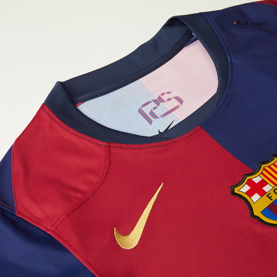 Barcelona Home  Soccer Jersey 2024/25 - COLDPLAY Top Soccer Jerseys Store