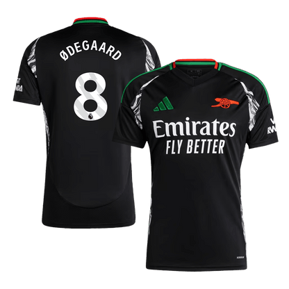 ØDEGAARD #8 Arsenal Away  Soccer Jersey 2024/25 Top Soccer Jerseys Store