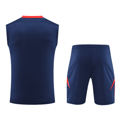 Manchester United Pre-Match  Soccer Jersey Vest Kit(Jersey+Shorts) 2024/25 Top Soccer Jerseys Store