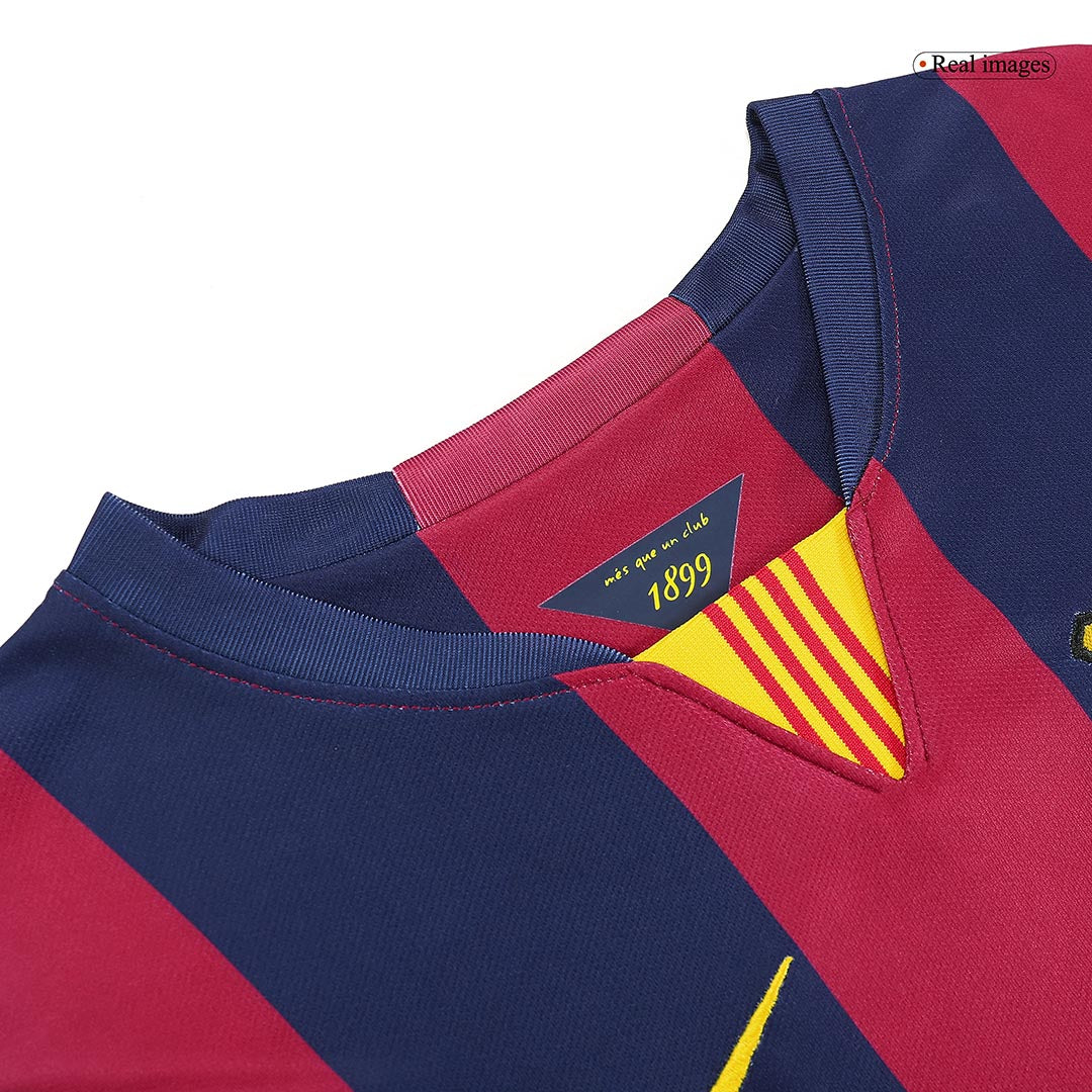 Retro Suárez #9 2014/15 Barcelona Home  Soccer Jersey Top Soccer Jerseys Store