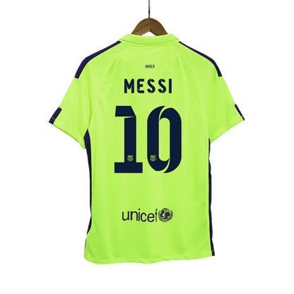 Retro MESSI #10 2014/15 Barcelona Third Away  Soccer Jersey Top Soccer Jerseys Store