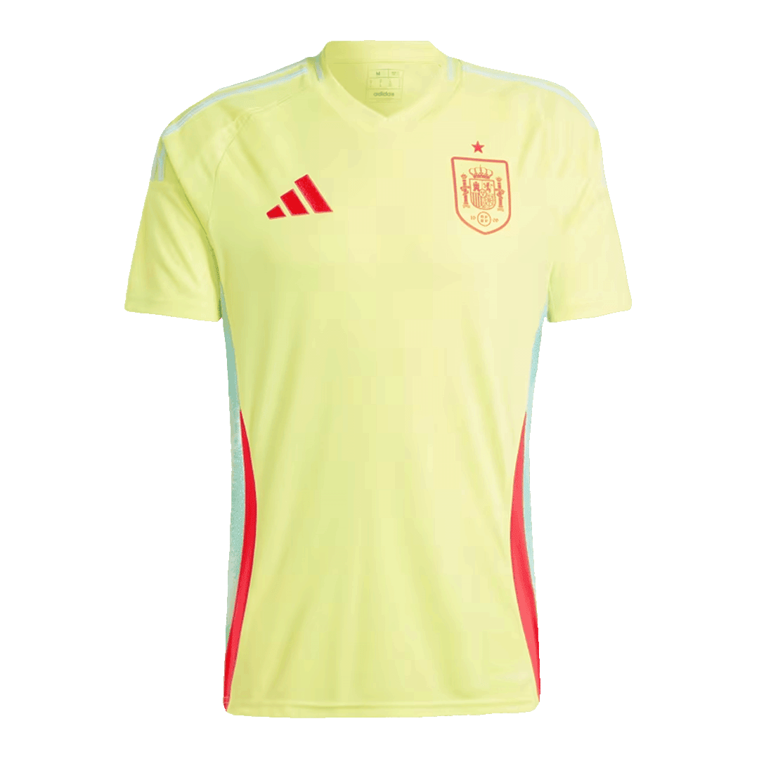 Spain Away  Soccer Jersey Euro 2024 Top Soccer Jerseys Store