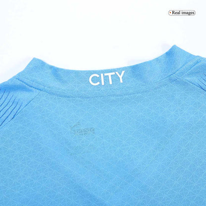 Player Version HAALAND #9 Manchester City Home  Soccer Jersey 2023/24 Top Soccer Jerseys Store