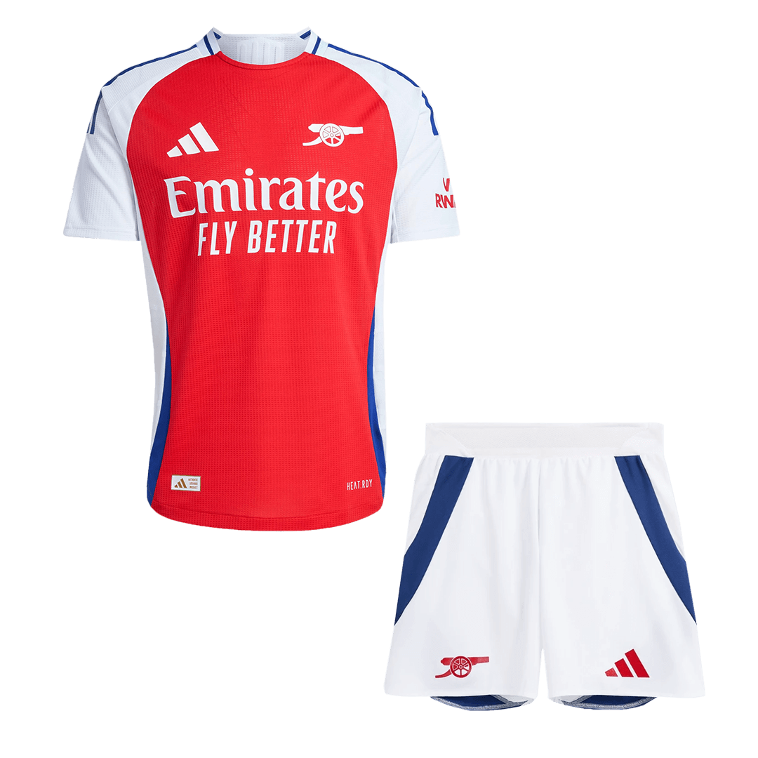 Player Version Arsenal Home  Soccer Jersey Kit(Jersey+Shorts) 2024/25 Top Soccer Jerseys Store