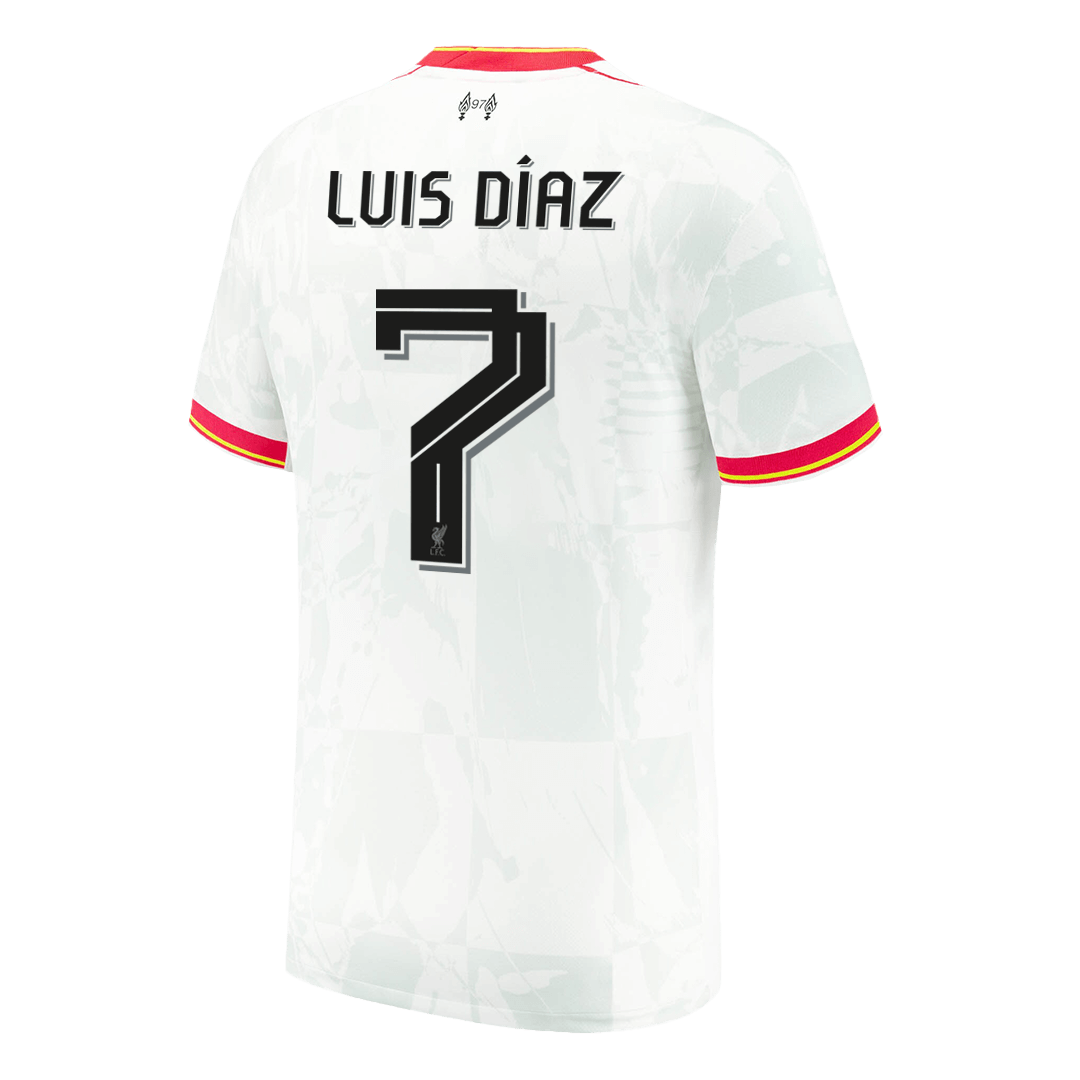 LUIS DÍAZ  #7 Liverpool Third Away  Soccer Jersey 2024/25 Top Soccer Jerseys Store