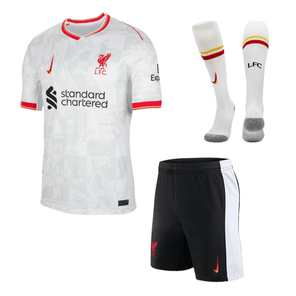 Liverpool Third Away  Soccer Jersey Kit(Jersey+Shorts+Socks) 2024/25 Top Soccer Jerseys Store
