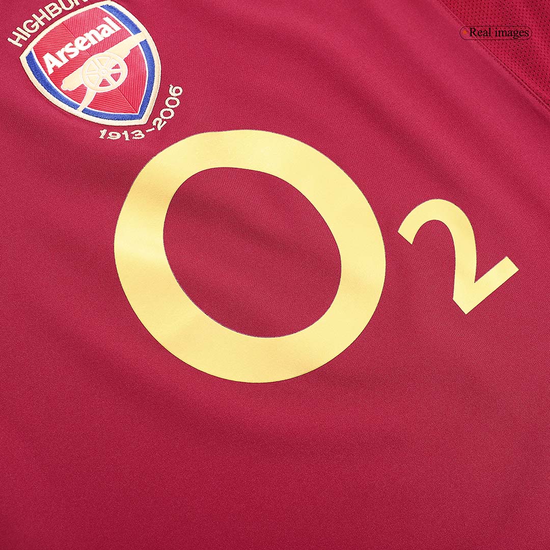 Retro HENRY #14 2005/06 Arsenal Home  Soccer Jersey Top Soccer Jerseys Store
