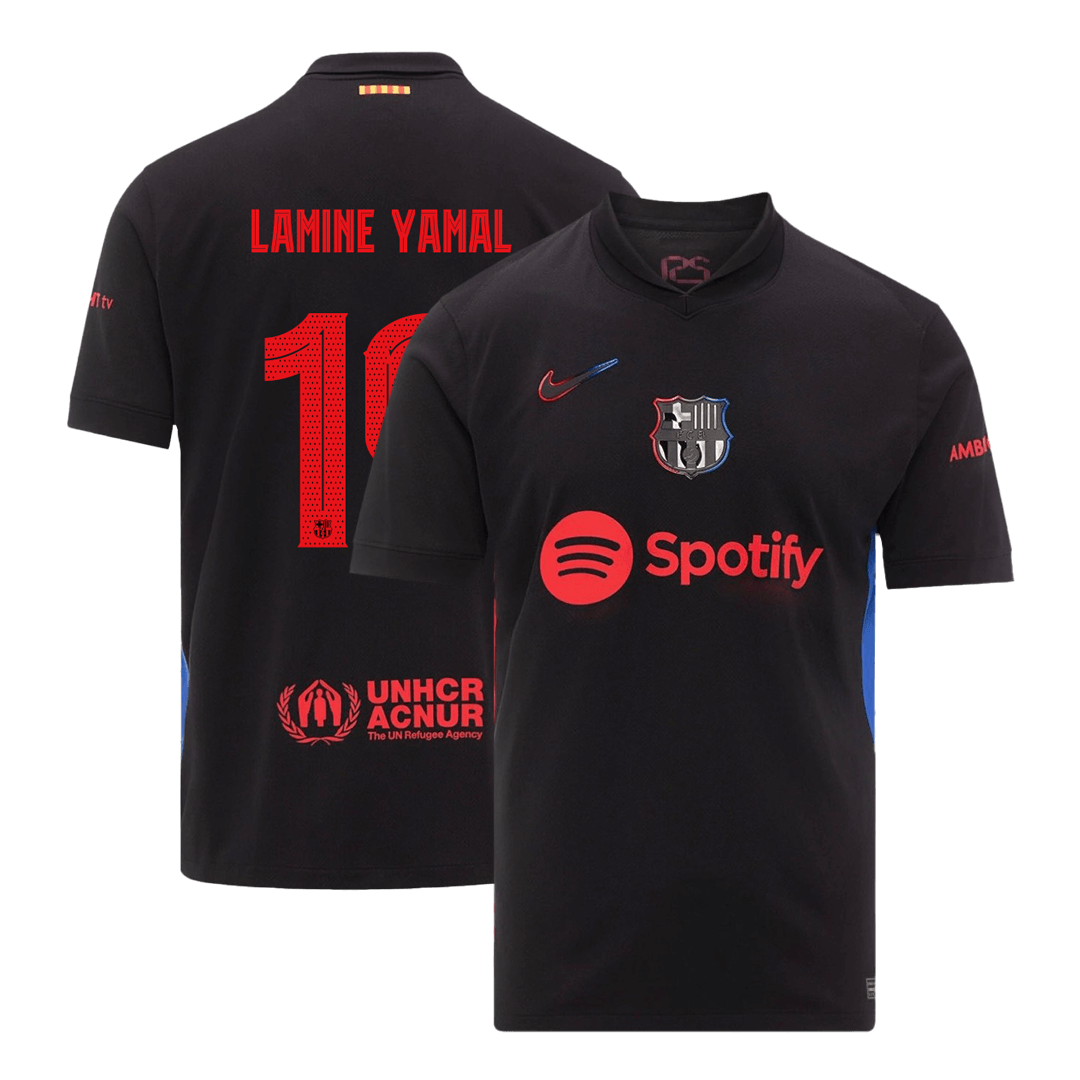LAMINE YAMAL #19 Barcelona Away  Soccer Jersey 2024/25 Top Soccer Jerseys Store