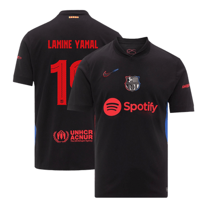 LAMINE YAMAL #19 Barcelona Away  Soccer Jersey 2024/25 - UCL Top Soccer Jerseys Store