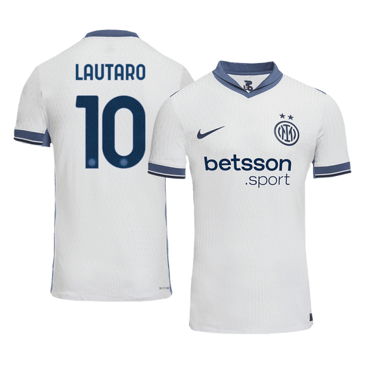 Player Version LAUTARO #10 Inter Milan Away  Soccer Jersey 2024/25 Top Soccer Jerseys Store