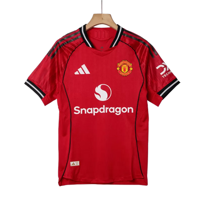 Player Version Manchester United Home Soccer Jersey 2025/26