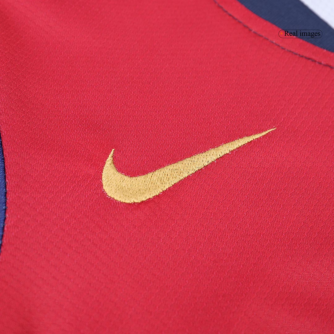 Kid's Barcelona Home  Soccer Jersey Kit(Jersey+Shorts+Socks) 2024/25 Top Soccer Jerseys Store