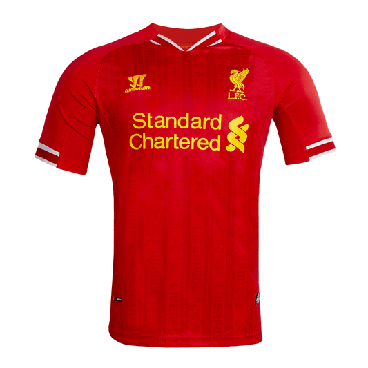 Retro 2013/14 Liverpool Home  Soccer Jersey Top Soccer Jerseys Store
