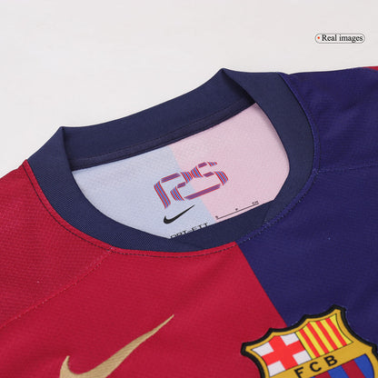 Barcelona Home  Soccer Jersey Kit(Jersey+Shorts+Socks) 2024/25 Top Soccer Jerseys Store