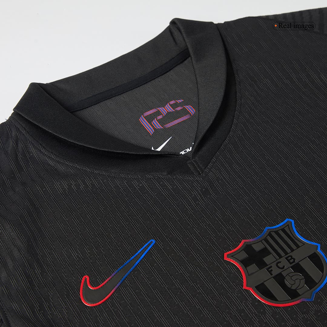 Player Version LAMINE YAMAL #19 Barcelona Away  Soccer Jersey 2024/25 - Spotify Logo Without Text Top Soccer Jerseys Store