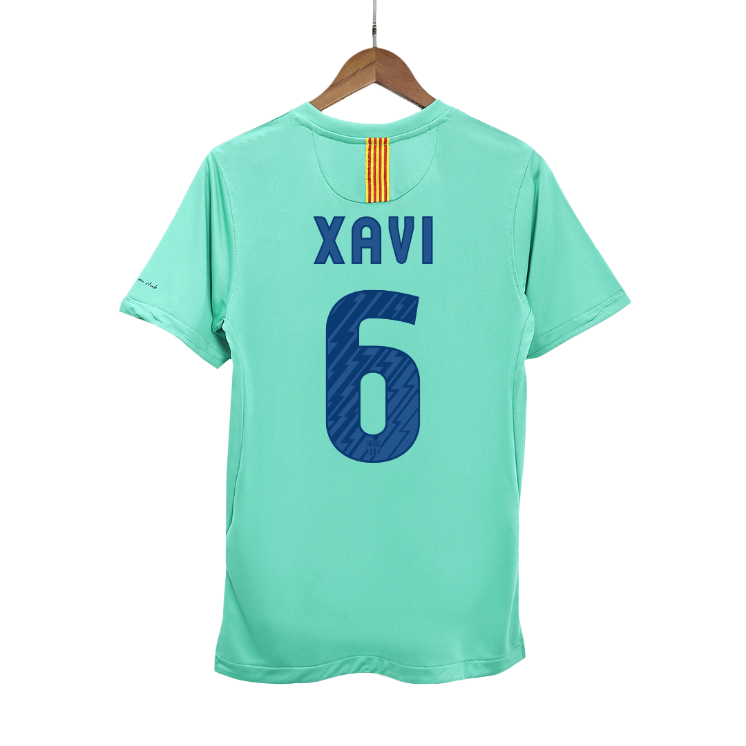 Retro XAVI #6 2010/11 Barcelona Away  Soccer Jersey Top Soccer Jerseys Store