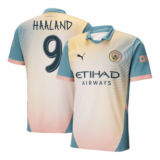 HAALAND #9 Manchester City Fourth Away  Soccer Jersey 2024/25 - Definitely City Top Soccer Jerseys Store