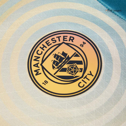 Player Version Manchester City Fourth Away  Soccer Jersey 2024/25- Definitely City (UCL) Top Soccer Jerseys Store