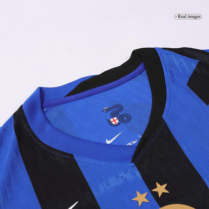 Player Version LAUTARO #10 Inter Milan Home  Soccer Jersey 2024/25 Top Soccer Jerseys Store