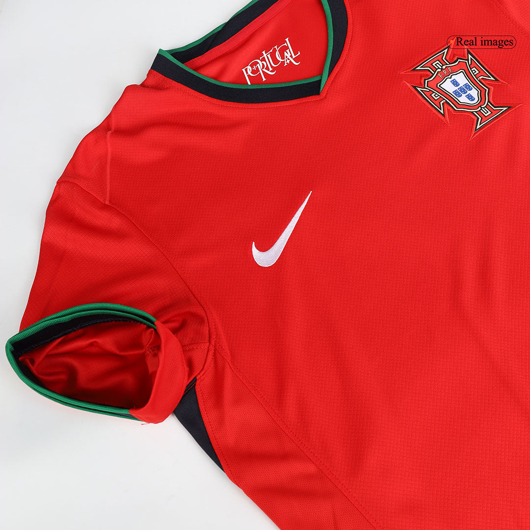 Portugal Home Soccer Jersey Euro 2024 Go Game Wear