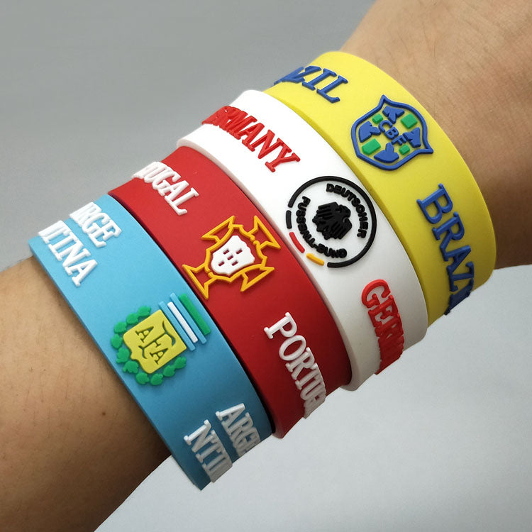Classic Sports Silicone Bracelet topsoccerjerseys.com
